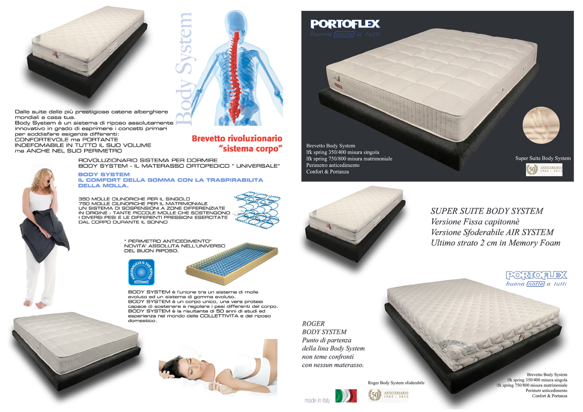 Con Portoflex potrai dormire in un hotel di lusso !